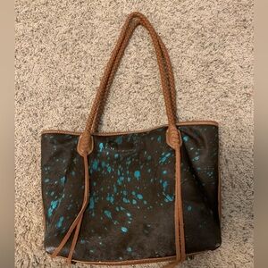 Trinity Ranch Cowhide Purse
